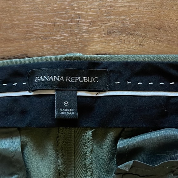 Banana Republic Green Ankle Pants - Picture 2 of 4